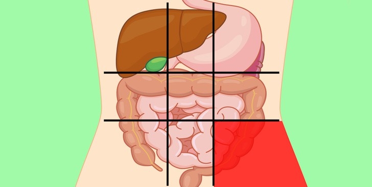 9 vị trí đau bụng nói lên điều gì về sức khỏe của bạn?