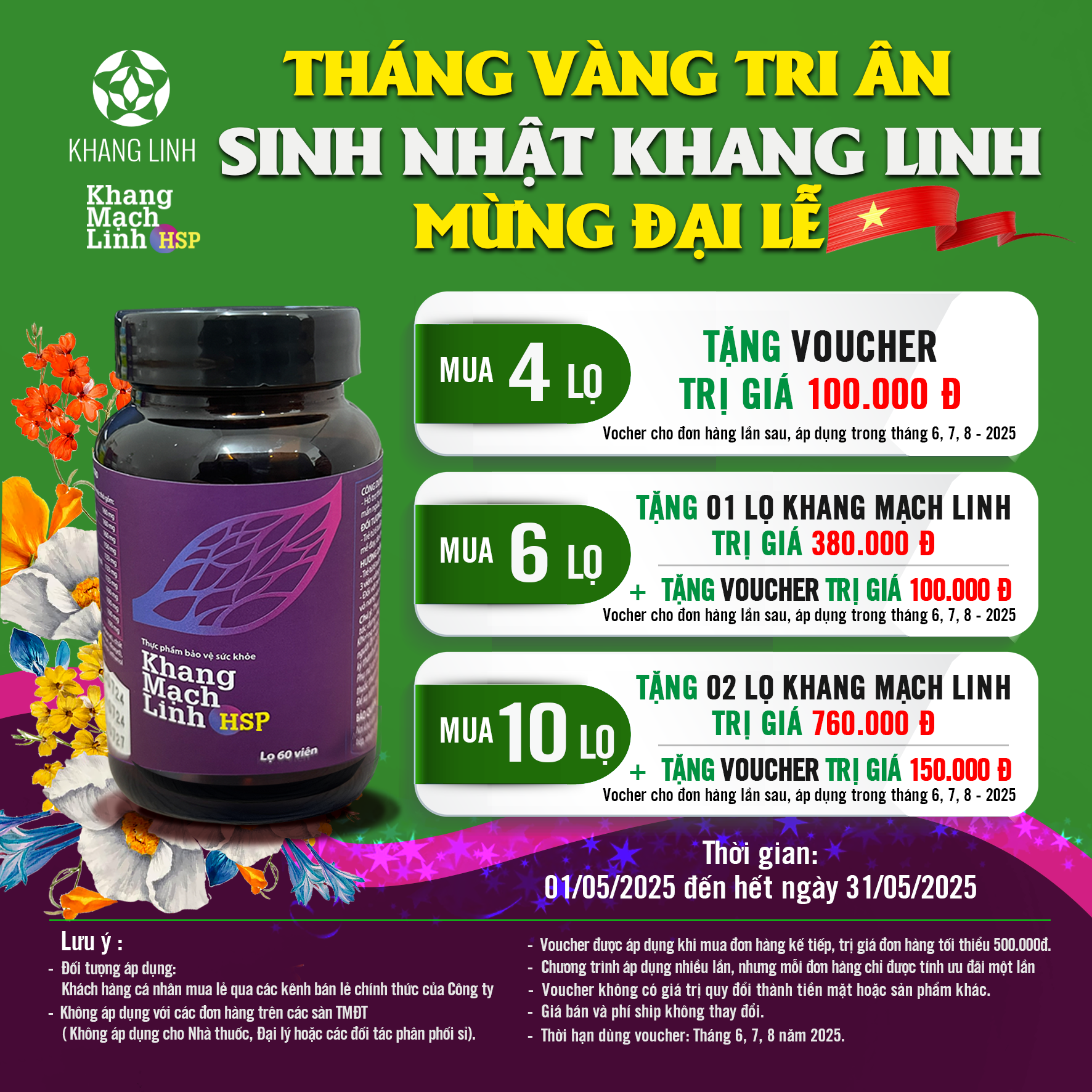 Chương trình tri ân Dược phẩm Khang Linh 