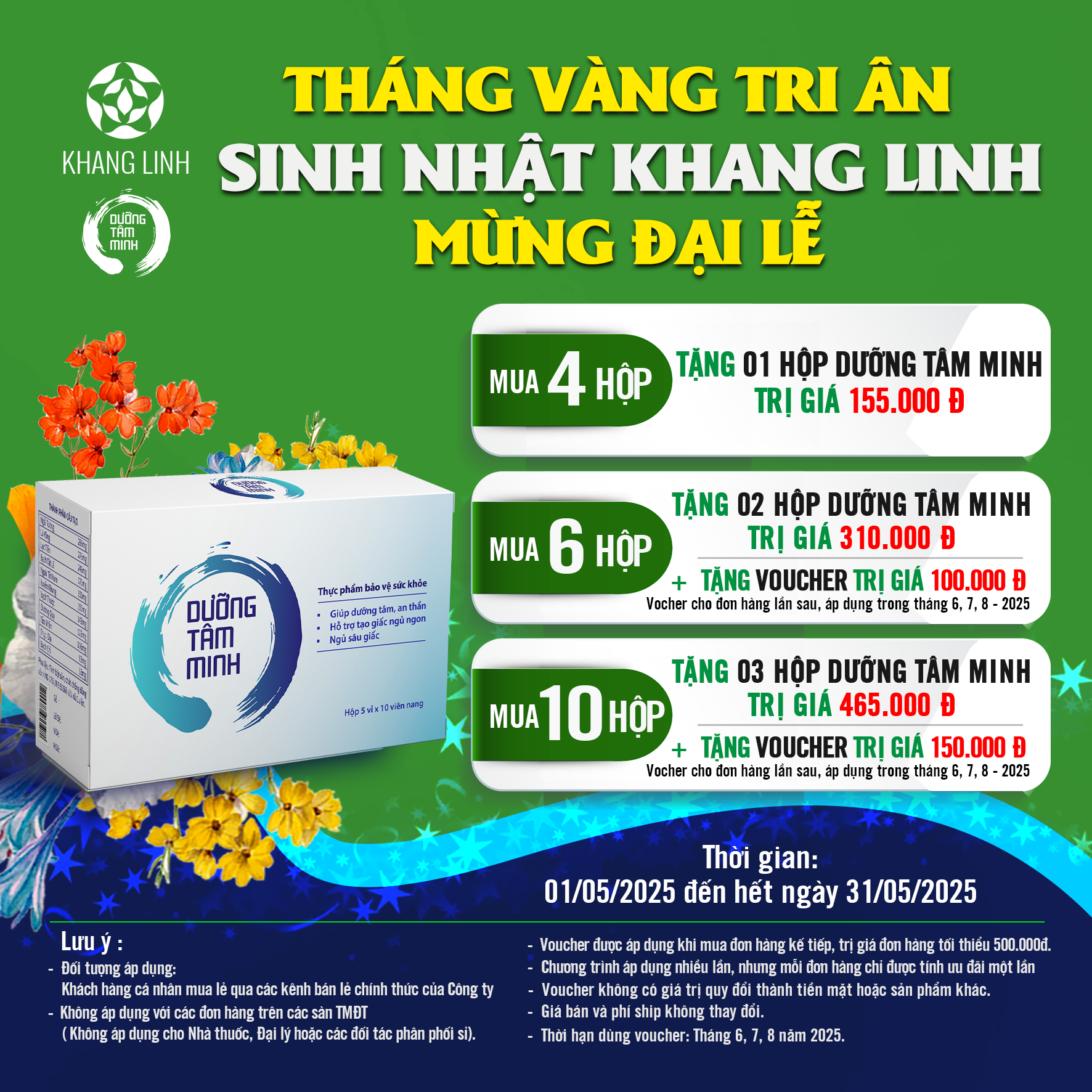 Chương trình tri ân Dược phẩm Khang Linh 