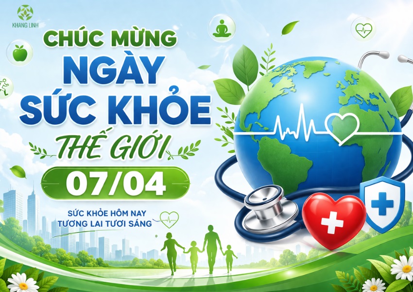 Chúc Mừng Ngày Sức Khỏe Thế Giới 07/04 – Chung Tay Vì Một Cộng Đồng Khỏe Mạnh